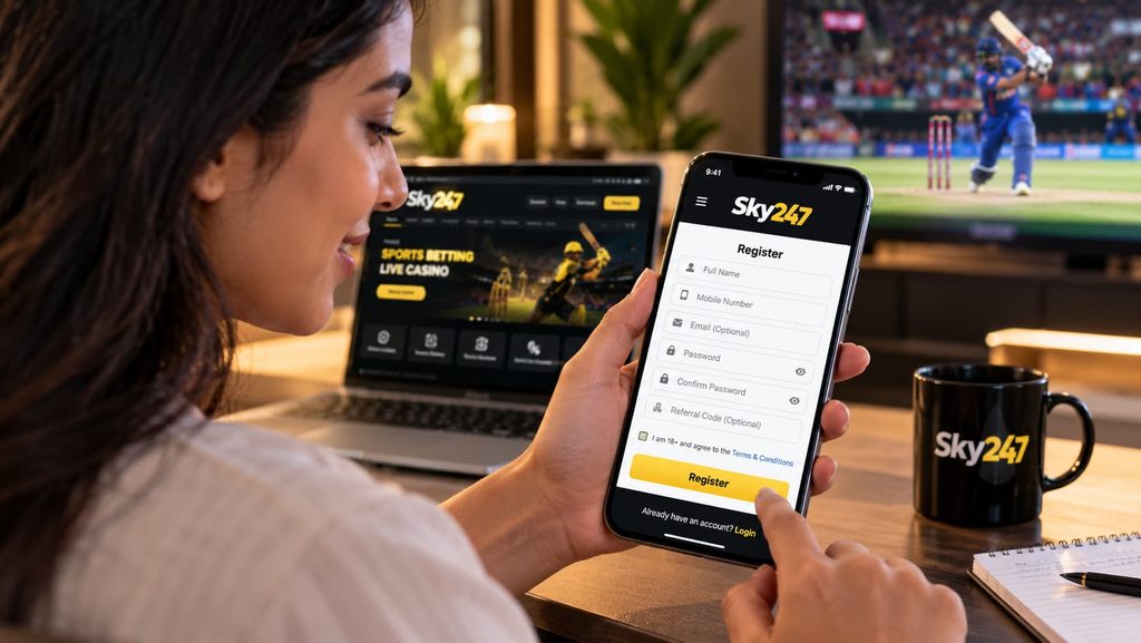 Sky247 Register: Step-by-Step Process
