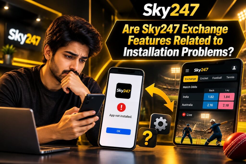 Are Sky247 Exchange Features Related to Installation Problems