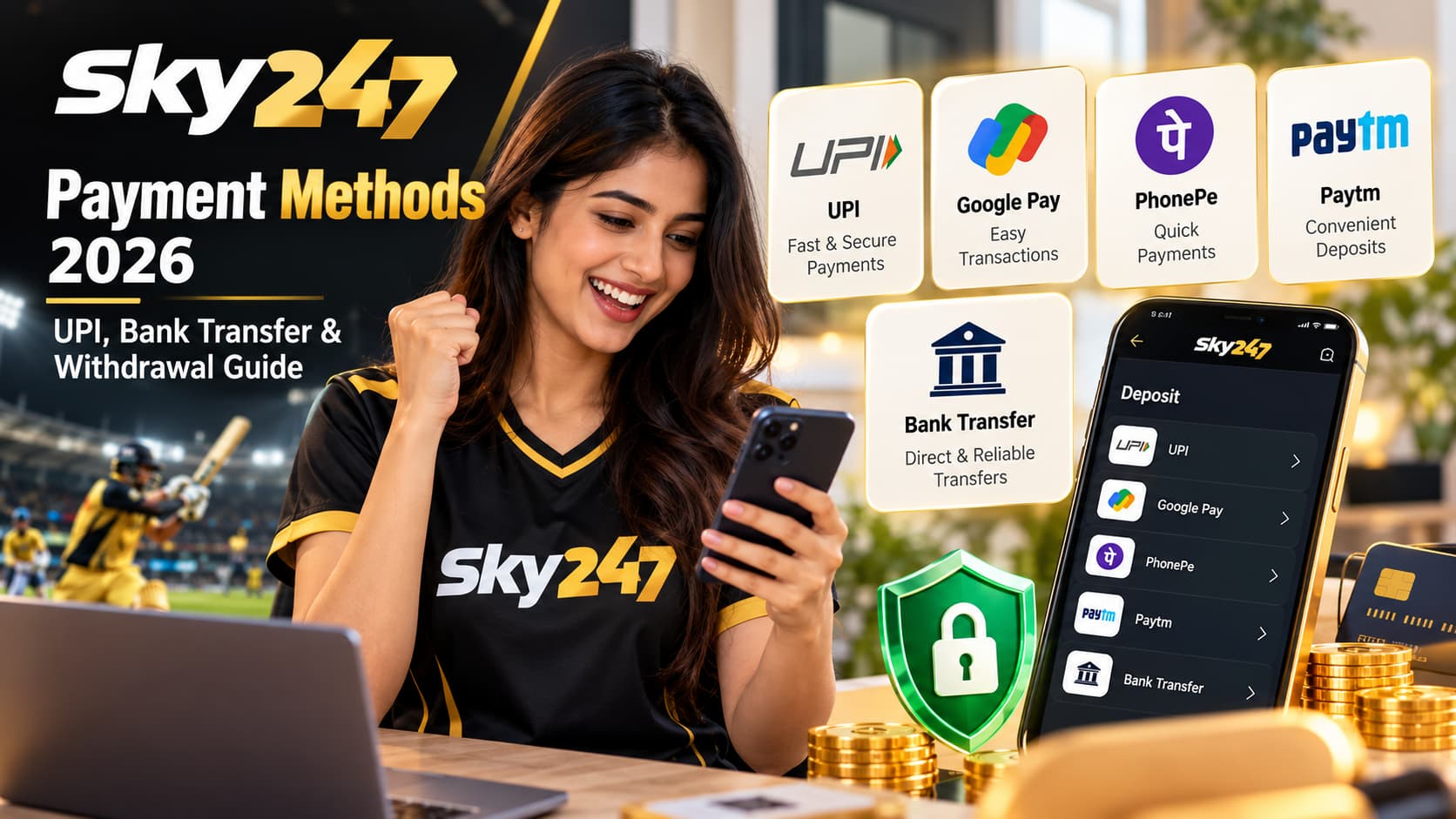 Sky247 Payment Methods Guide 2026
